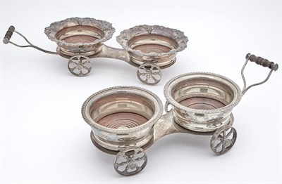 Lot 235 - Two Strong & Woodhatch Regency Style Silver...