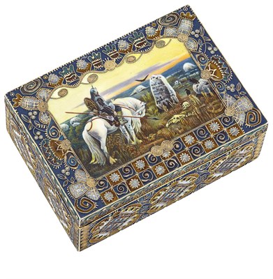 Lot 168 - Russian Silver-Gilt, Cloisonné and En Plein...