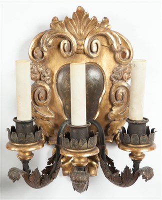 Lot 412 - Pair of Italian Renaissance Style Painted,...