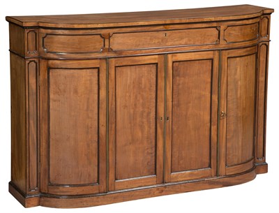 Lot 277 - Regency Mahogany and Part-Ebonized Side...