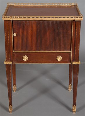 Lot 345 - Louis XVI Style Gilt-Metal-Mounted Mahogany...