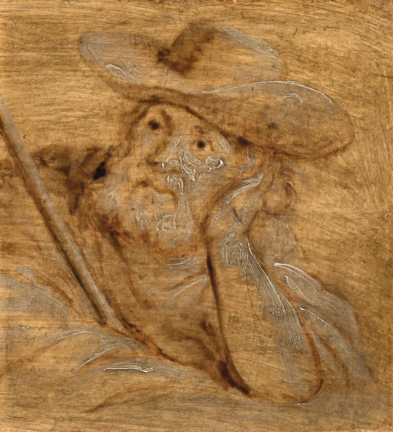 Lot 40 - School of Sir Anthony van Dyck A Bearded Man...