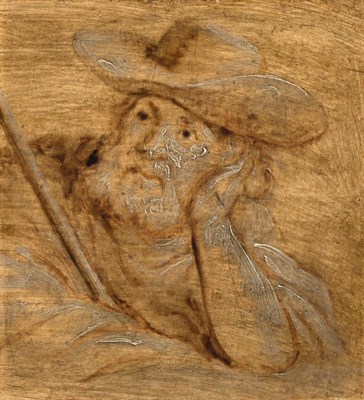 Lot 40 - School of Sir Anthony van Dyck A Bearded Man...