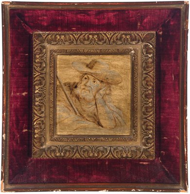 Lot 40 - School of Sir Anthony van Dyck A Bearded Man...