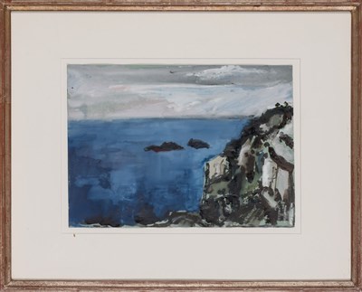 Lot 40 - Klaus Fussman German, b. 1938 Coast of Amalfi,...