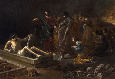 Lot 50 - Leonaert Bramer Dutch, 1596-1674 The Raising...