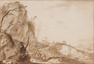 Lot 34 - Jan Both Dutch, 1610-1652 A Southern Landscape...