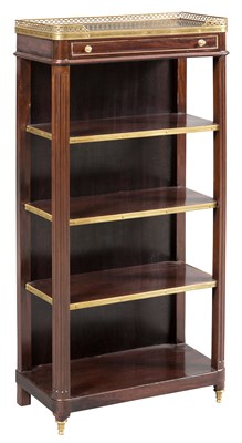 Lot 347 - Louis XVI Style Brass-Mounted Mahogany...
