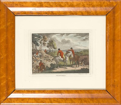 Lot 189 - Samuel Howitt (circa 1765-1822) FOX HUNTING...