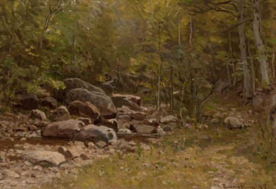 Lot 19 - John Joseph Enneking American, 1841-1916...