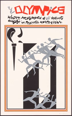 Lot 1122 - Romare Bearden THE OLYMPICS (GELBURD/ROSENBURG...