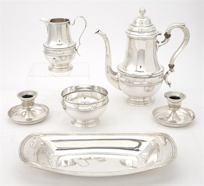 Lot 1241 - Group of Sterling Silver Table Articles...