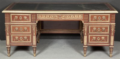Lot 442 - Louis XVI Style Gilt-Metal Mounted Mahogany...