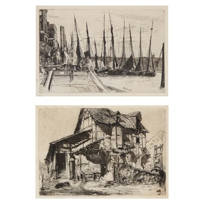 Lot 1103 - James Abbott McNeill Whistler UNSAFE TENEMENT;...