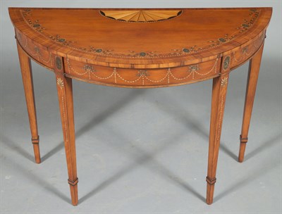 Lot 1163 - Pair of George III Style Maple and...