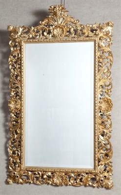Lot 1427 - Pair of Rococo Style Rectangular Giltwood...