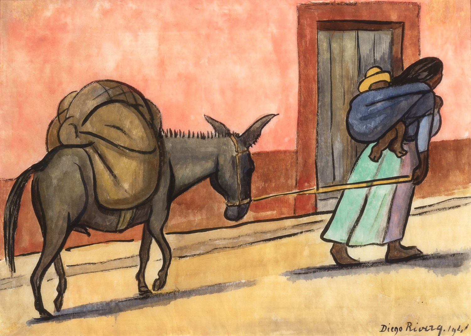 Lot 1002 - Diego Rivera