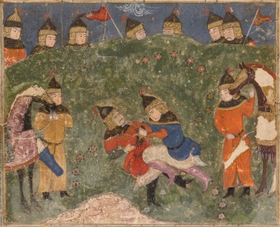 Lot 1113 - Indian School Possibly mid-15th century Rustam...