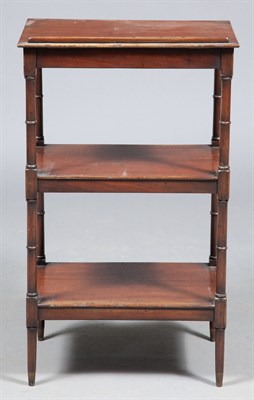 Lot 1215 - Georgian Style Mahogany Book Stand/Etagère...