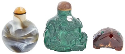 Lot 8 - Three Chinese Snuff Bottles