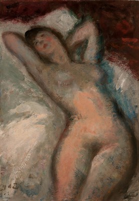 Lot 44 - Georges D'Espagnat French, 1870-1950 Nu Signed...