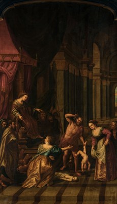 Lot 38 - Flemish School 17th Century The Wisdom of...