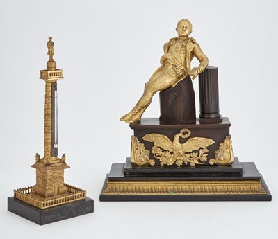 Lot 1462 - French Gilt-Bronze, Gilt-Metal and Wood Figure...