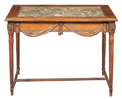Lot 371 - Continental Neoclassical Beechwood and...