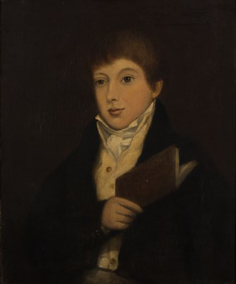 Lot 16 - British School 19th Century Portrait of a Boy...