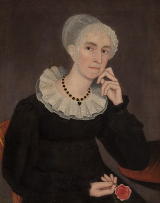 Lot 5 - Ammi Phillips American, 1788-1865 Portrait of...