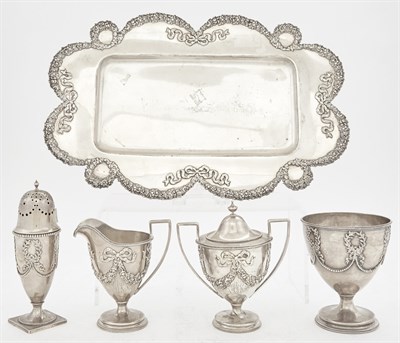 Lot 216 - George Shiebler Sterling Silver Cream and...