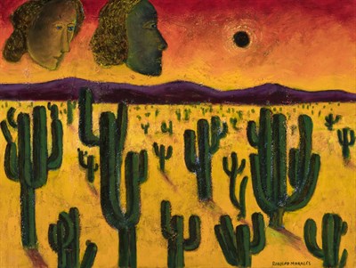 Lot 2029 - Rodolfo Morales Mexican, 1925-2001 Day of the...