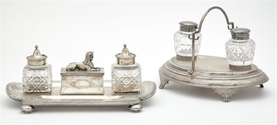 Lot 228 - Victorian Egyptian Revival Silver Plated...