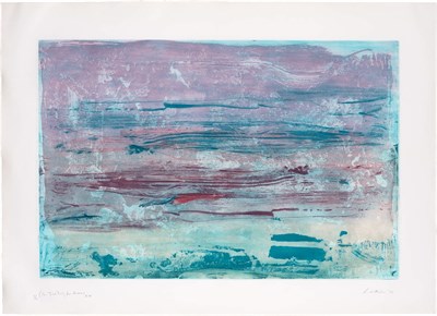 Lot 63 - Helen Frankenthaler SURE VIOLET (H. 74) Color...