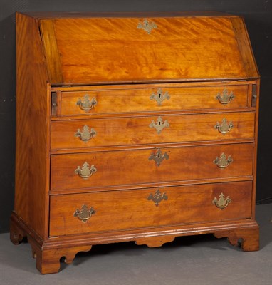 Lot 1150 - Chipppendale Maple Slant Front Desk Height 40...