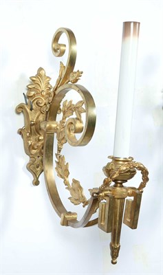 Lot 370 - Pair of Louis XVI Style Gilt-Bronze...