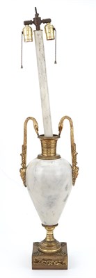 Lot 1317 - Empire Style Gilt-Metal Mounted Marble...