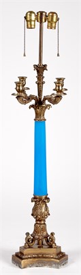 Lot 1322 - Louis XVI Style Gilt-Metal Mounted Blue...