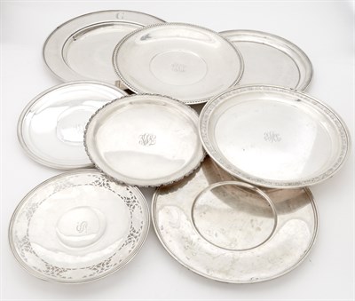 Lot 1249 - Miscellaneous Group of Eight American Sterling...
