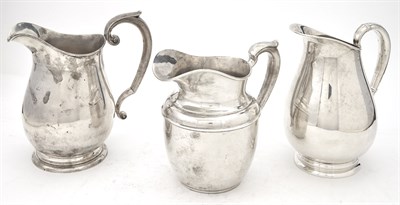 Lot 1253 - Group of Three American Sterling Silver Water...