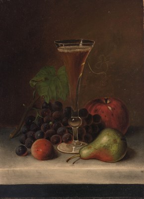 Lot 59 - Attributed to John James Logue Fruit and Wine,...