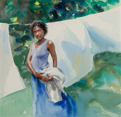 Lot 147 - Mary Whyte American, b. 1953 Spring Wash, 2003...