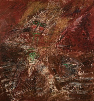 Lot 28 - I Made Djirna Indonesian, b. 1957 Untitled,...