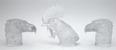 Lot 415 - Estate of Steven R. Gross Two Lalique Molded...