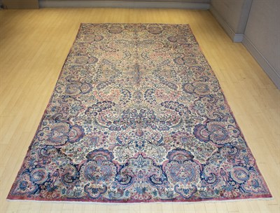 Lot 455 - Kerman Carpet Southeast Persia, circa 1935 The...