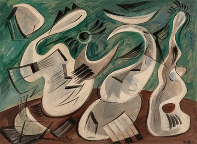Lot 2007 - Werner Drewes German/American, 1899-1985...