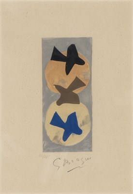 Lot 16 - After Georges Braque SOLEIL ET LUNE II (MAEGHT...