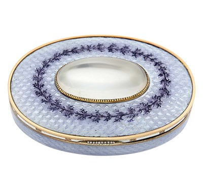 Lot 172 - Fabergé Silver-Gilt Guilloché and Champlevé...