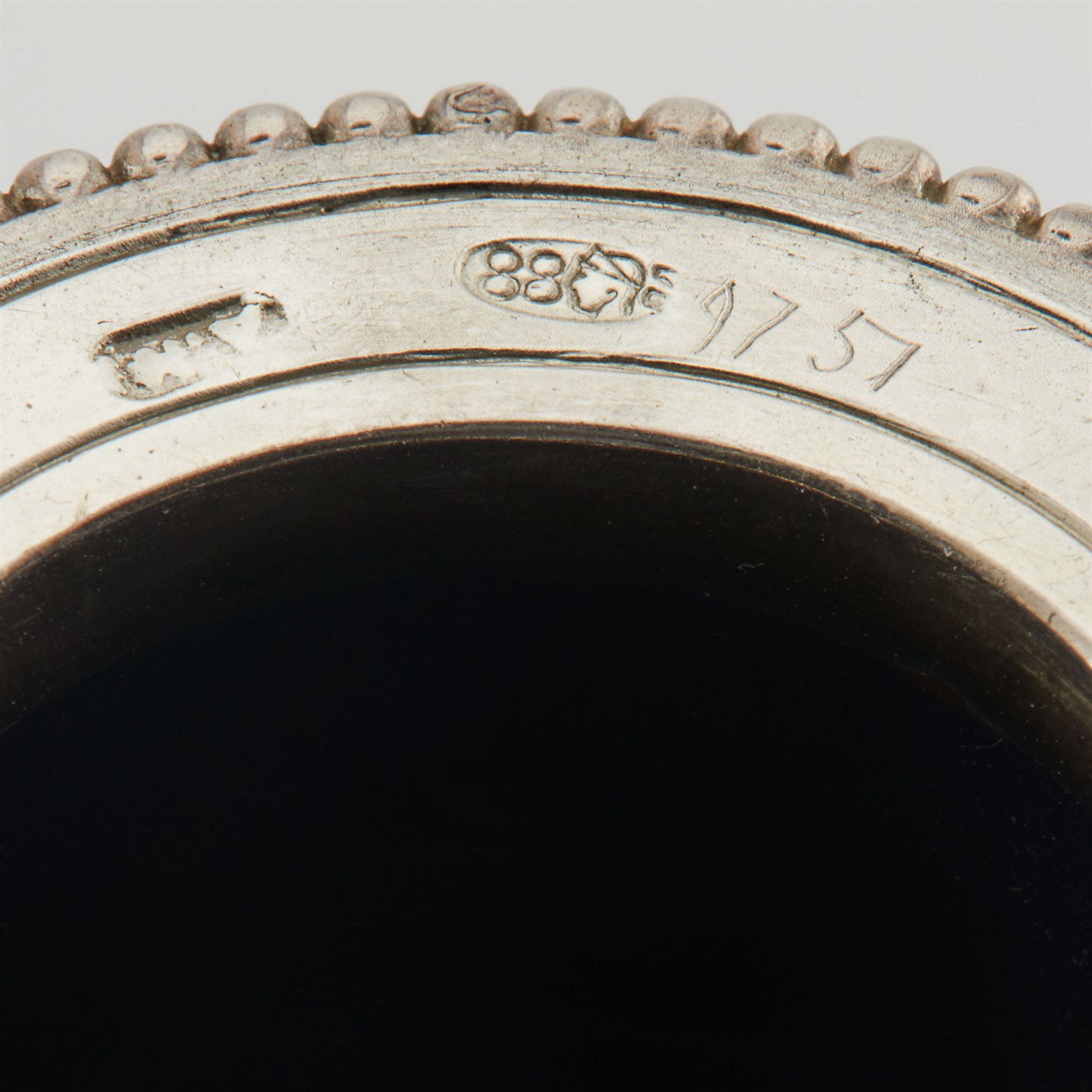 Lot 168 - Fabergé Silver-Mounted Ceramic Gum Pot Antti...