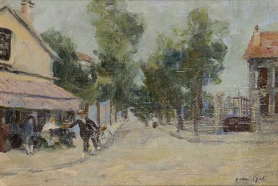 Lot 70 - Gabriel Spat American, 1890-1967 Street in...